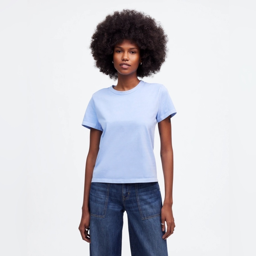 Madewell Cotton Perfect Crewneck Tee XXS